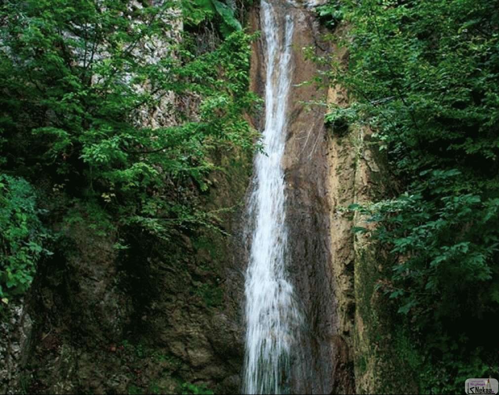 آبشار زیبا و دیدنی زنگت شهرستان نکا