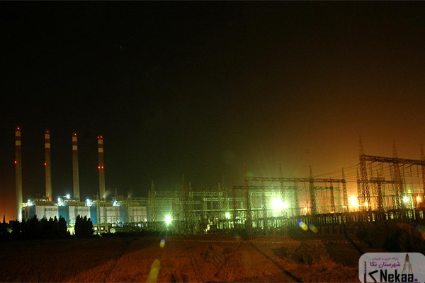 نیروگاه شهید سلیمی شهرستان نکا